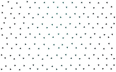 Dark Green vector  triangle mosaic texture.