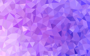 Light Purple vector gradient triangles pattern.