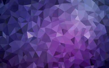 Dark Purple, Pink vector low poly texture.