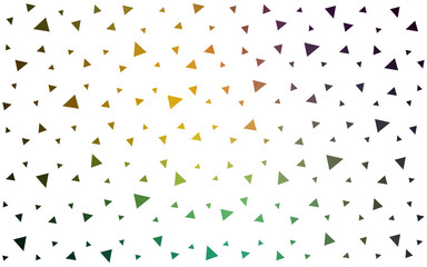 Light Blue, Green vector  gradient triangles texture.