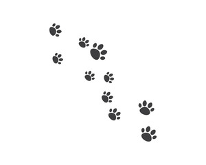 Paw background template