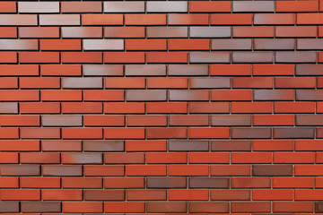 Red brick wall texture background