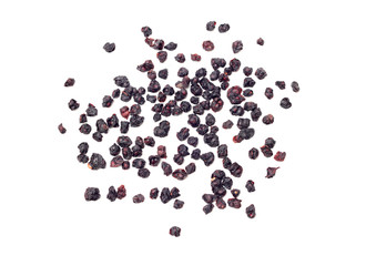 Schisandra on a white background