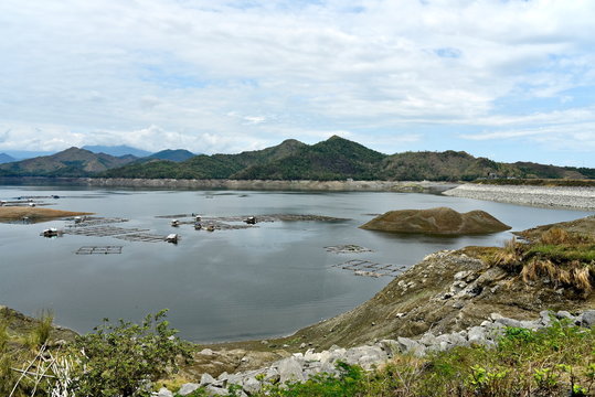 Around the Magat Dam located in the Cagayan city, Isabela, Philippines