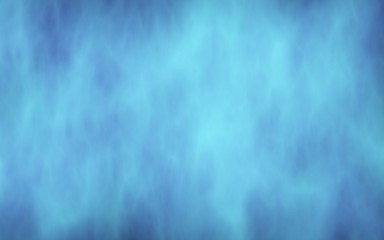 Fototapeta premium Background of abstract white color smoke isolated on blue color background. The wall of white fog. 3D illustration