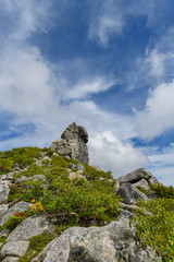 金峰山の五丈石