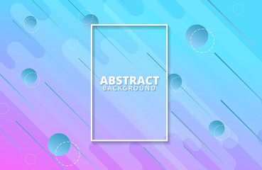 Abstract geometric background. Dynamic shapes composition. Background template for banner, web, landing page, cover, promotion, print, poster, greeting card. Cool gradients.