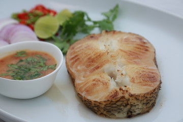 Steamed Eagle Fish