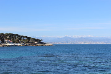 View from Cap d'Antibes (France)