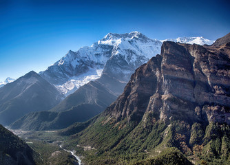 Fototapeta premium mountain landscape Himalayas