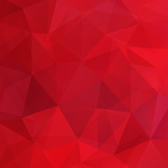 Abstract geometric style red background. Red business background Vector illustration