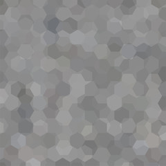 Geometric pattern, vector background with hexagons in gray  tone. Illustration pattern