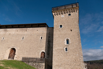 Fototapeta na wymiar Rocca Albornoziana, Spoleto, Umbria