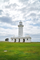 Fototapeta na wymiar Macquarie lighthouse in Sydney, Australia.