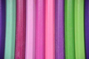 Close up look on the pencils