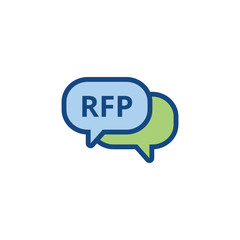 RFP Icon - request for proposal concept or idea