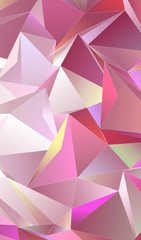 Fototapeta premium Abstract Low-Poly background. triangulated texture. Design 3d. Polygonal geometrical pattern. Triangular modern style