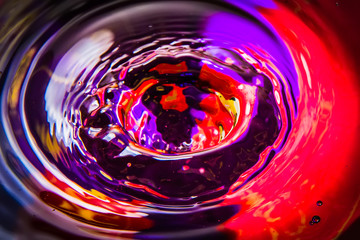 Water drops on colorful background 3