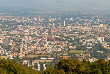 View over Chiang Mai, Thailand