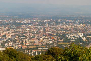 View over Chiang Mai, Thailand