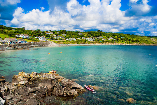 Coverack, Cornwall, UK.
