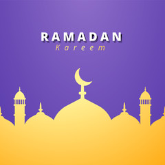 Greeting Card Ramadan Kareem.