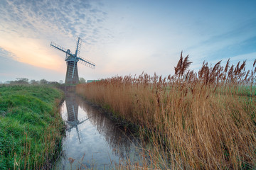 Sunrise over St Benet's Mill