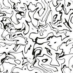Abstract marbling vector seamless pattern