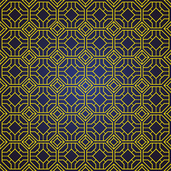 seamless and abstract pattern background in arabic style, can use for ramadan kareem and eid mubarak topic