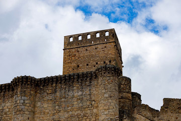 Fototapeta na wymiar Castle in ruins located in Spain