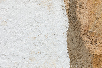 Paint stone wall