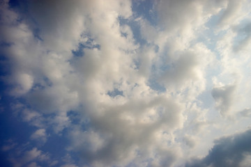 Obraz premium blue sky with clouds