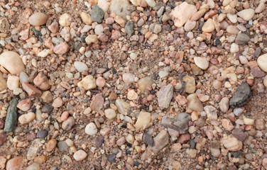 stones on the floor