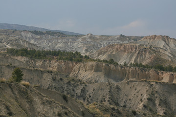 BADLANDS AT THE TWILIGHT 