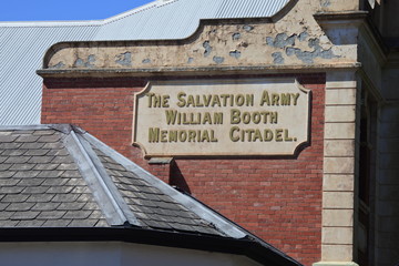 Altes Gebäude der Heilsarmee in Ballarat in Australien