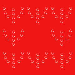 line geometric pattern for your design. abstract dot vector patterns