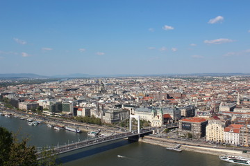Budapest city landscape