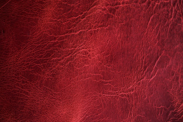 Genuine red brown leather luxury background