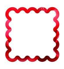 red rose frame with copy space for your text