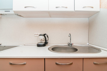 Photo of the light kitchen room