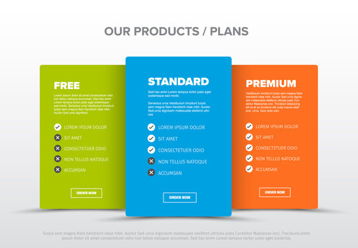 Product cards features schema template