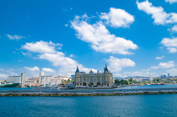 Obraz premium Haydarpasa Train Station, Kadikoy, istanbul.