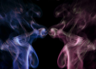 Fototapeta premium Face Two Face