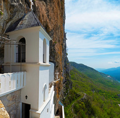 The Ostrog Monastery in Montenegro