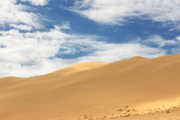 Fototapeta na wymiar Amazing View to the dune 7. Namibia, Africa