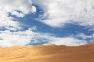 Fototapeta na wymiar Amazing View to the dune 7. Namibia, Africa