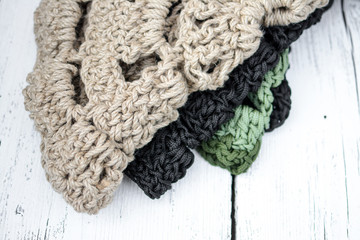 Chunky rgs, made of string, unique home decor