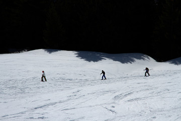 les randonn&eacute;es d'hiver
