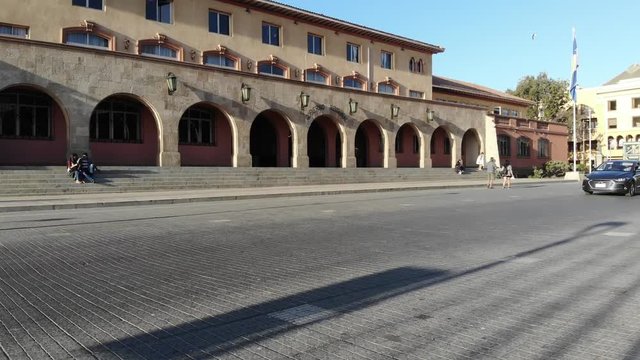 La Serena Chile aerial footage drone