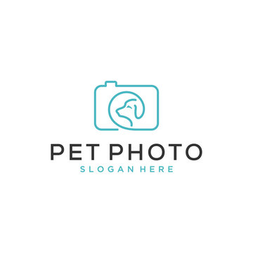 dog photography logo design